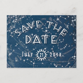 Celestial Save the Date Briefkaart