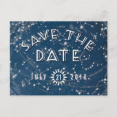 Celestial Save the Date Briefkaart (Voorkant)