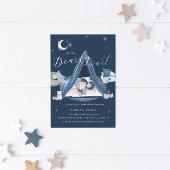 Celestial Schattige Barly Wait Baby shower Kaart