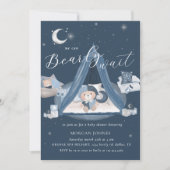 Celestial Schattige Barly Wait Baby shower Kaart (Voorkant)