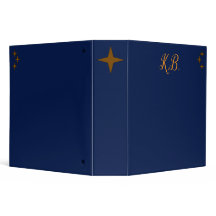 Celestial Scholar Blue Binder Study Essential