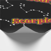 Celestial Scorpio: Constellation Scorpion Artwork Cadeaupapier (Hoek)