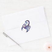 Celestial Scorpion Ronde Sticker (Envelop)