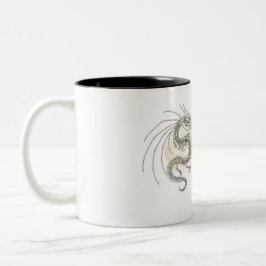 Celestial Script: Draag de legende, leef de dag Tweekleurige Koffiemok