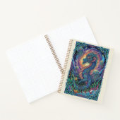 Celestial Sea Dragon Aquatic Zen tangle Journal Notitieboek (Binnen)