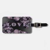 Celestial Sentiments I Love You Galactische Groet Bagagelabel (Voorkant horizontaal)