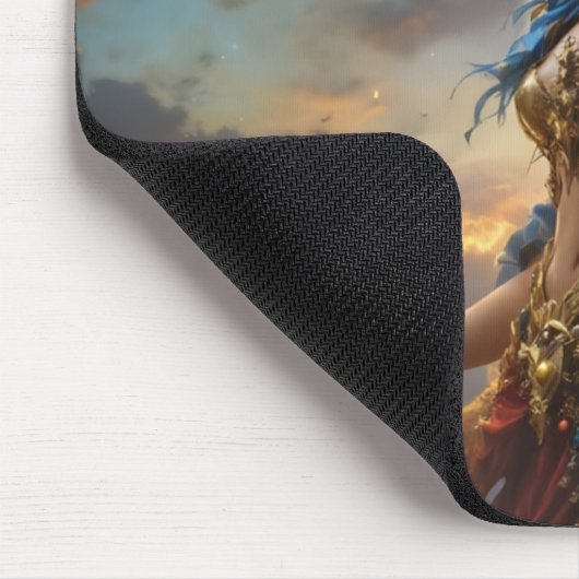 Celestial Sentinel – Engel van de Dageraad en Godd Muismat (Hoek)