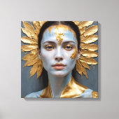 Celestial Serene Canvas Afdruk (Voorkant)