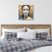 Celestial Serene Canvas Afdruk (Insitu (Slaapkamer))