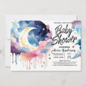 Celestial Serenity Baby shower Joy Kaart (Voorkant)