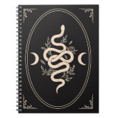 Celestial serpent notebook notitieboek (Voorkant)