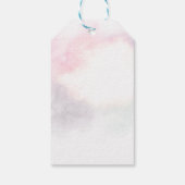 Celestial shooting star gift label cadeaulabel (Achterkant)