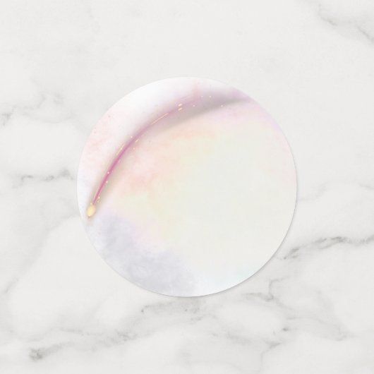 Celestial shooting star Paper Confetti (Kleine voorkant)