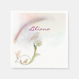 Celestial shooting star Papieren servetten