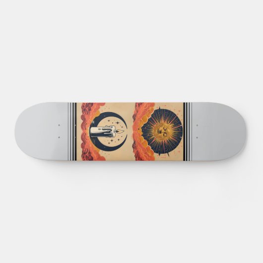 Celestial Siblings Persoonlijk Skateboard (Horizontaal)