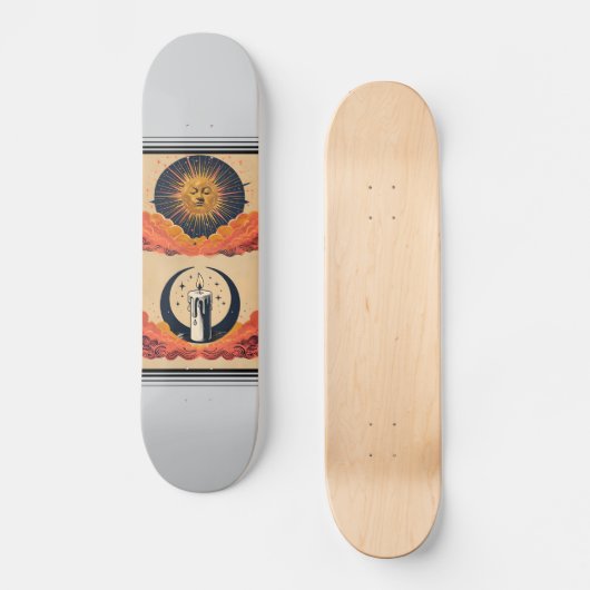 Celestial Siblings Persoonlijk Skateboard (Voorkant)
