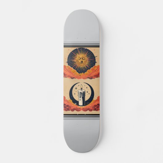 Celestial Siblings Persoonlijk Skateboard (Voorkant)