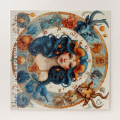 Celestial Signs A Zodiac Dreamscape Fantasy Legpuzzel (Horizontaal)