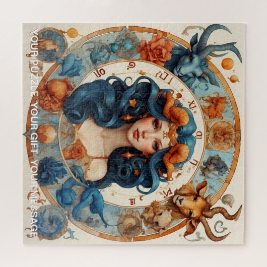 Celestial Signs A Zodiac Dreamscape Fantasy Legpuzzel (Horizontaal)