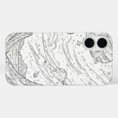 Celestial Sketch Uitzicht Case-Mate iPhone Case (Achterkant (horizontaal))