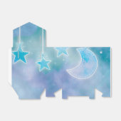 Celestial Sky Galaxy Baby shower Favor Boxes Bedankdoosjes (Uitgevouwen)
