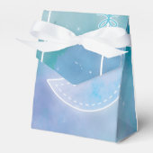 Celestial Sky Galaxy Baby shower Favor Boxes Bedankdoosjes (Voorkant Zijde)