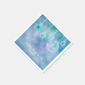 Celestial Sky Galaxy Cosmic Baby shower servetten (Hoek)