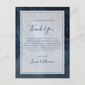 Celestial Sky met Lijst Hartelijk dank Briefkaart (Voorkant)