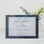 Celestial Sky met Lijst horizontaal Vrijgezellenfe Kaart (Staand voorkant)