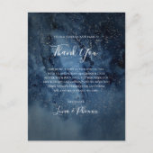 Celestial Sky Silver - Hartelijk dank voor uw ontv Briefkaart (Voorkant)