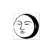 Celestial Slaping Moon Journalbooking Rubberstempel (Afrduk)