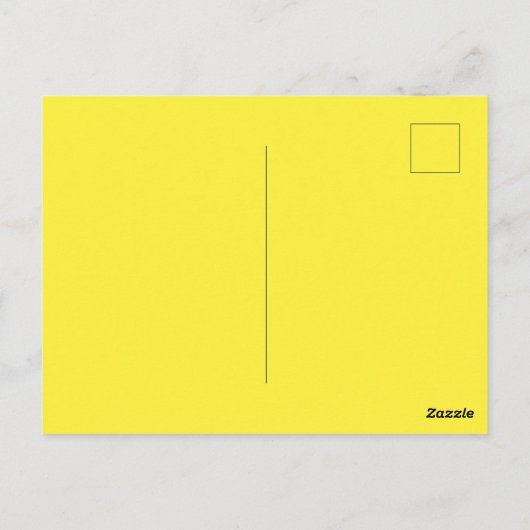  Celestial Smiling Sun Illustration Briefkaart (Achterkant)