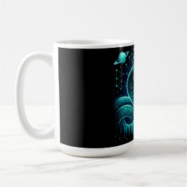 Celestial Snake – Cosmic Ancient Wildlife Galaxy Koffiemok