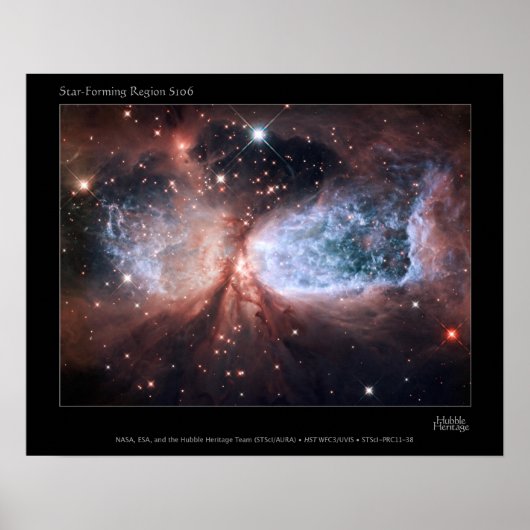 Celestial Snow Angel Poster (Voorkant)