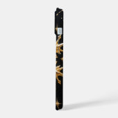 Celestial Snowflake Golden Glam Phone Case iPhone 15 Case (Linkerkant)