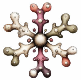 Celestial Snowform Bloom Staand Fotobeeldje