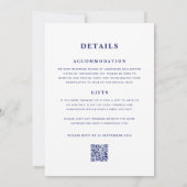 Celestial Southern Cross Crux bruiloft uitnodiging (Achterkant)