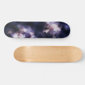 Celestial Space Galaxy Night Sky Persoonlijk Skateboard (Horizontaal)