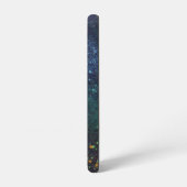 Celestial Space Gold Stars & Moon Monogram Samsung Galaxy Hoesje (Linkerkant)