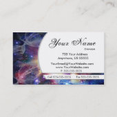 Celestial Space Graphic Designer Visitekaartjes (Achterkant)