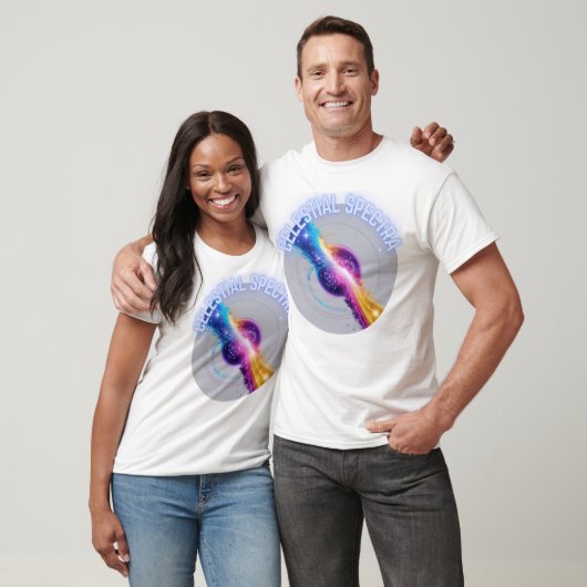 Celestial Spectra - Spectrum van de sterren T-shirt (Unisex)