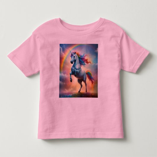 Celestial Spectrum: De boog van de regenboog Eenho Kinder Shirts (Voorkant)