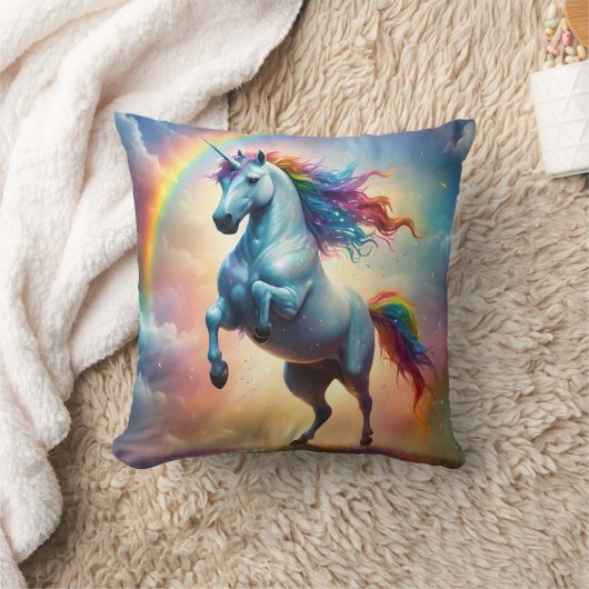 Celestial Spectrum: De boog van de regenboog Eenho Kussen (Deken)