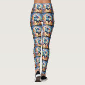 Celestial Spectrum: De boog van de regenboog Eenho Leggings (Achterkant)