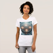 Celestial Spell Circle – Glowing Alchemy T-shirt (Voorkant volledig)