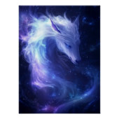 Celestial Spirit Dragon in Cosmic Dreams Perfect Poster (Voorkant)
