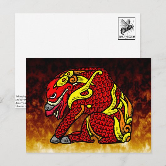Celestial Stag Briefkaarten (Voorkant / Achterkant)