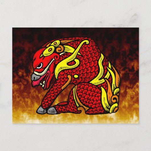 Celestial Stag Briefkaarten (Voorkant)