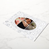 Celestial Star bruiloft aankondiging Save the Date (Gedraaid)