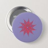 Celestial Star Buttonnen – Shining Emblem Patches Ronde Button 7,6 Cm (Voorkant /achterkant)